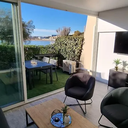 Le Neuburg Sur La Plage Vue Mer Climatisation Piscine Parking Sete Exterior photo